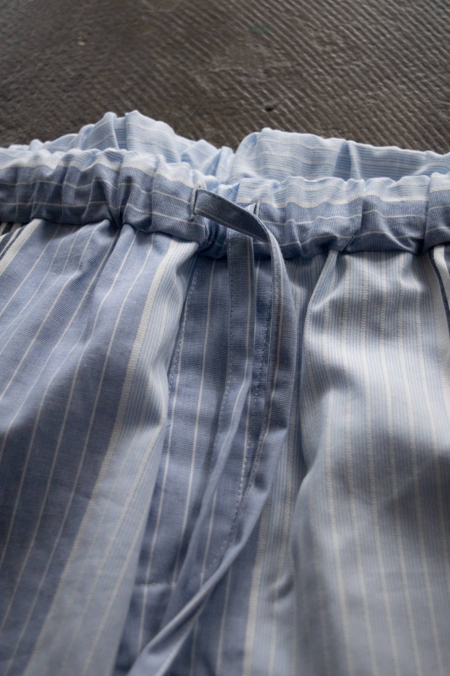 【ラスト1点】"nancy"pajama /パジャマ(セットアップ)【ユニセックス】( BLUE MULTI STRIPE)