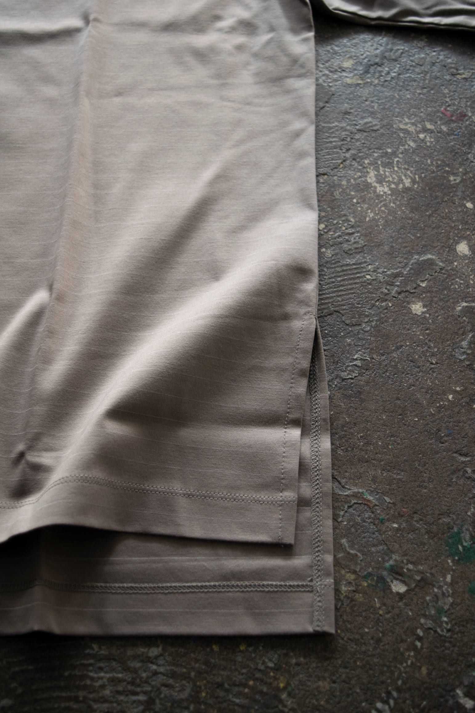 【ラスト1点】【20SS】Big Border Half Sleeve Tee(BEIGE)