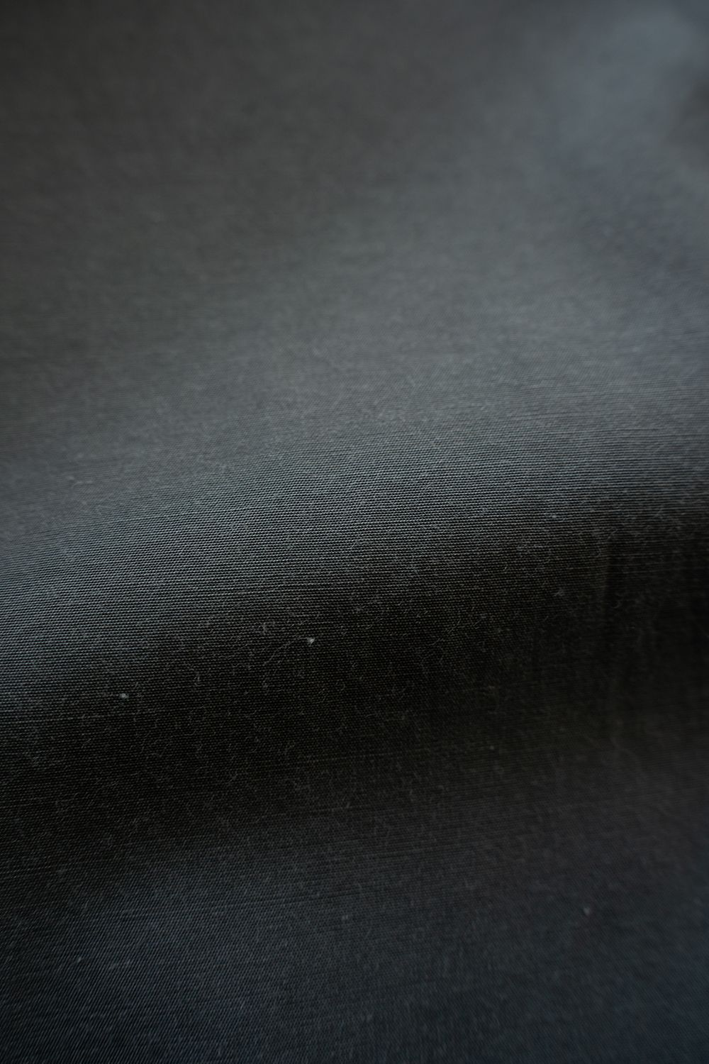 【26SS】キュプラ×コットンプルオーバーシャツ(BLUE GREY)