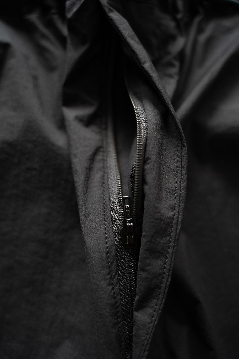 【ラスト1点】【25SS】ストレッチナイロンイージーパンツ(BLACK)