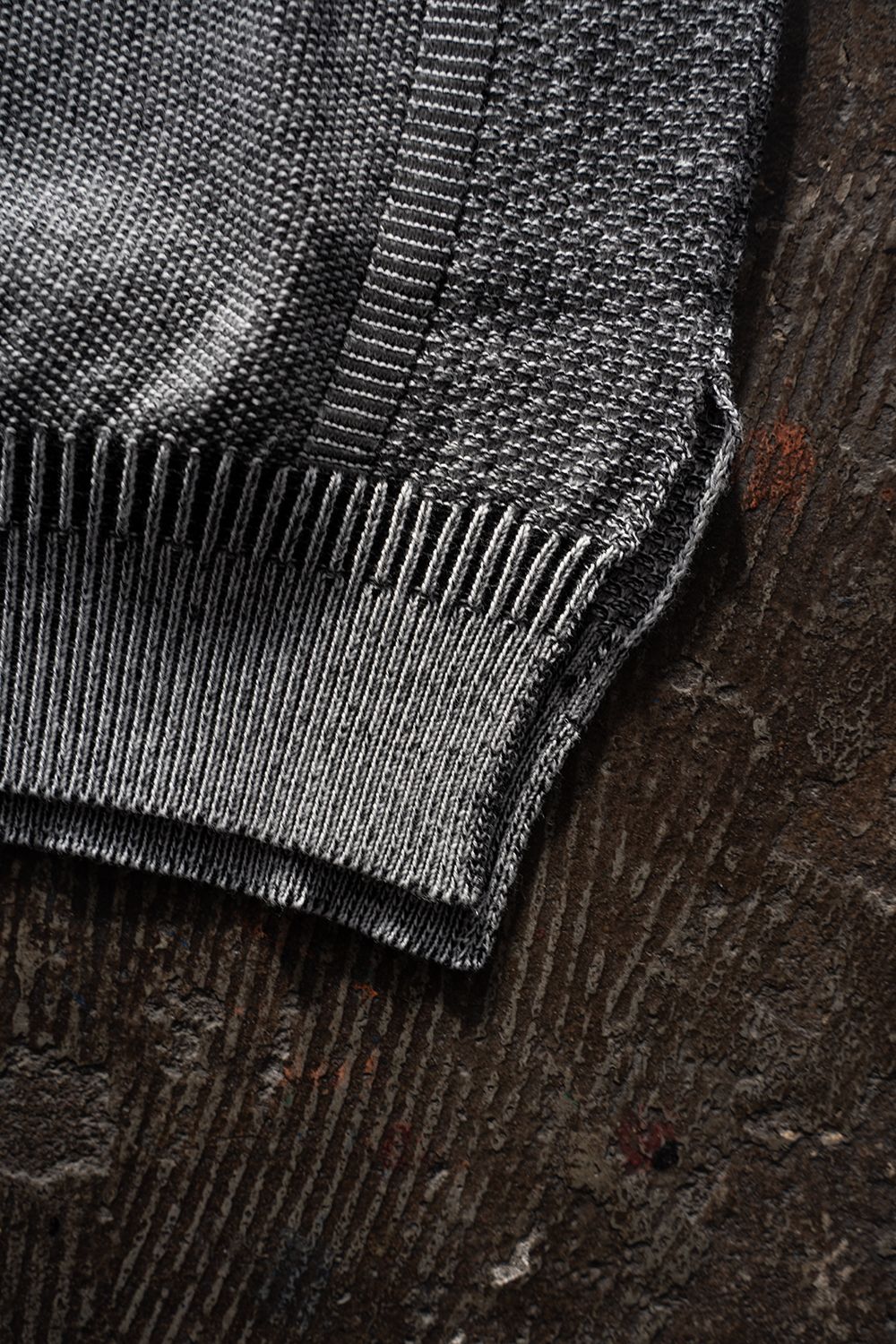 【26SS】Haoto collar Vest(MIX GRAY)