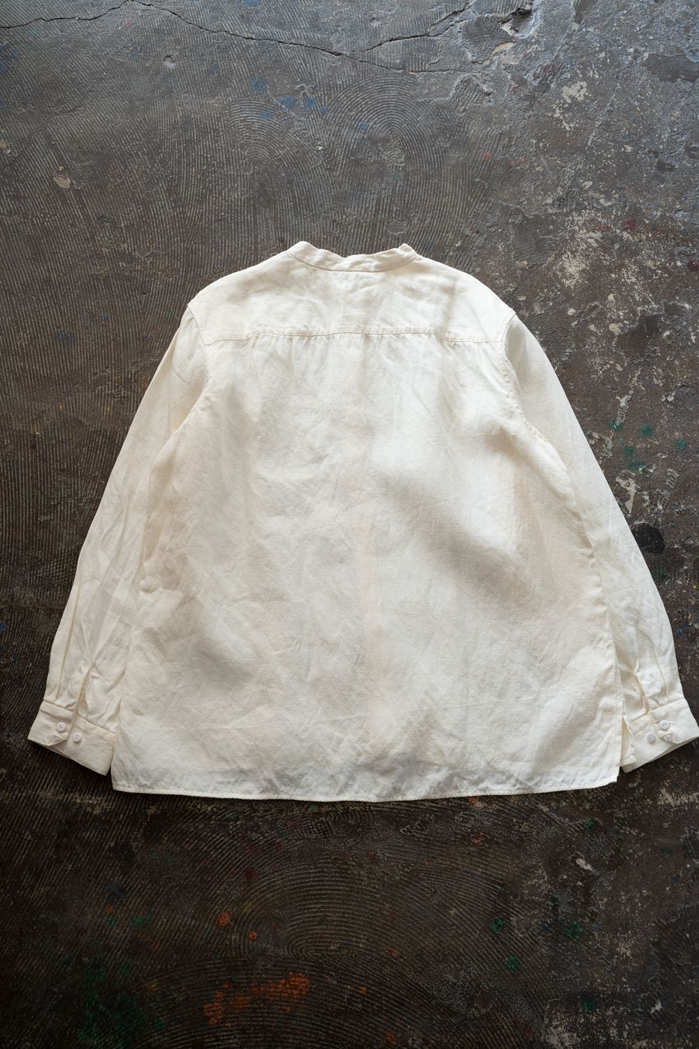 和紙大麻シャツ(白)