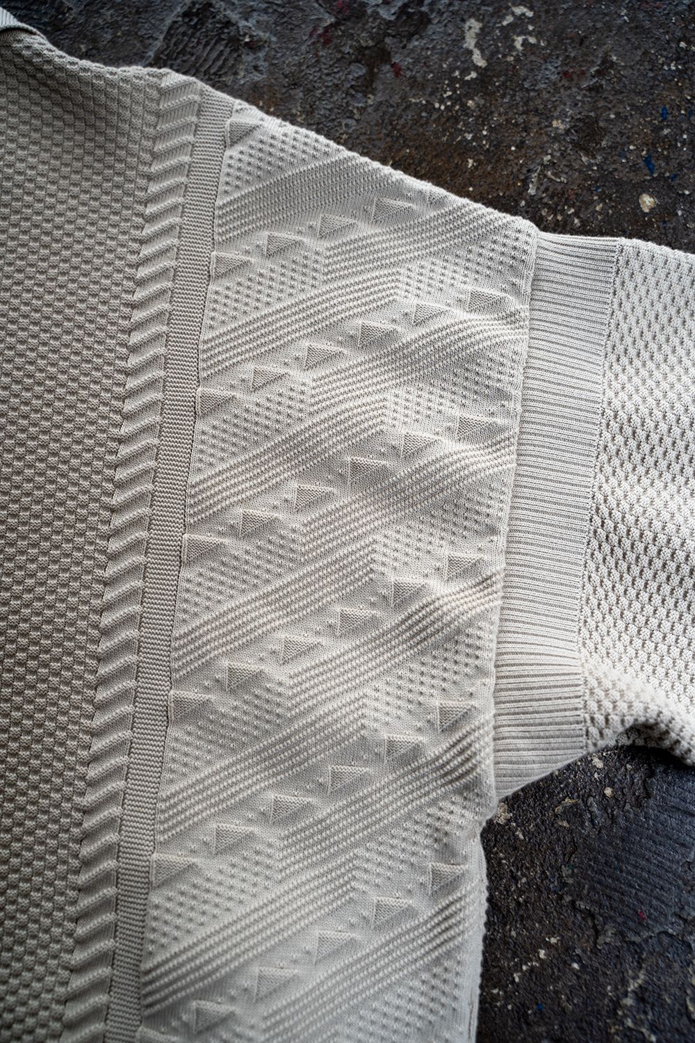 【ラスト1点】【22SS】Hoshikuzu Collar Cardigan(PEARL GRAY)