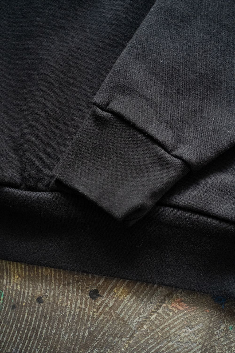 【ラスト1点】【23AW】Loose Fit Crew Neck Sweat(PURE BLACK)