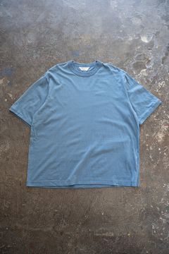 【ラスト1点】【25SS】シルクネップTシャツ(SMOKE BLUE)