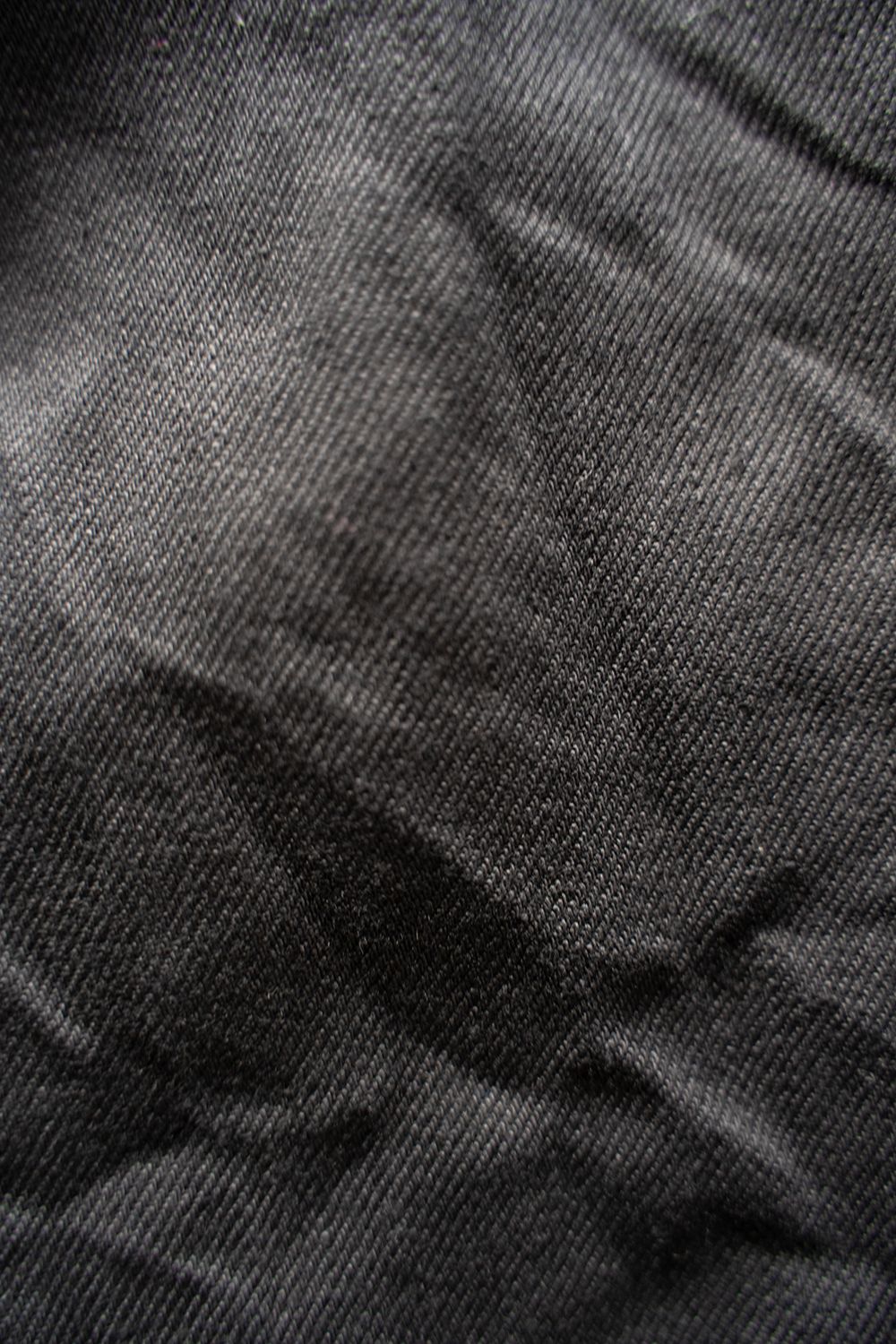 【ラスト1点】2-Tack Denim Pants/2タックデニムパンツ(BLACK)