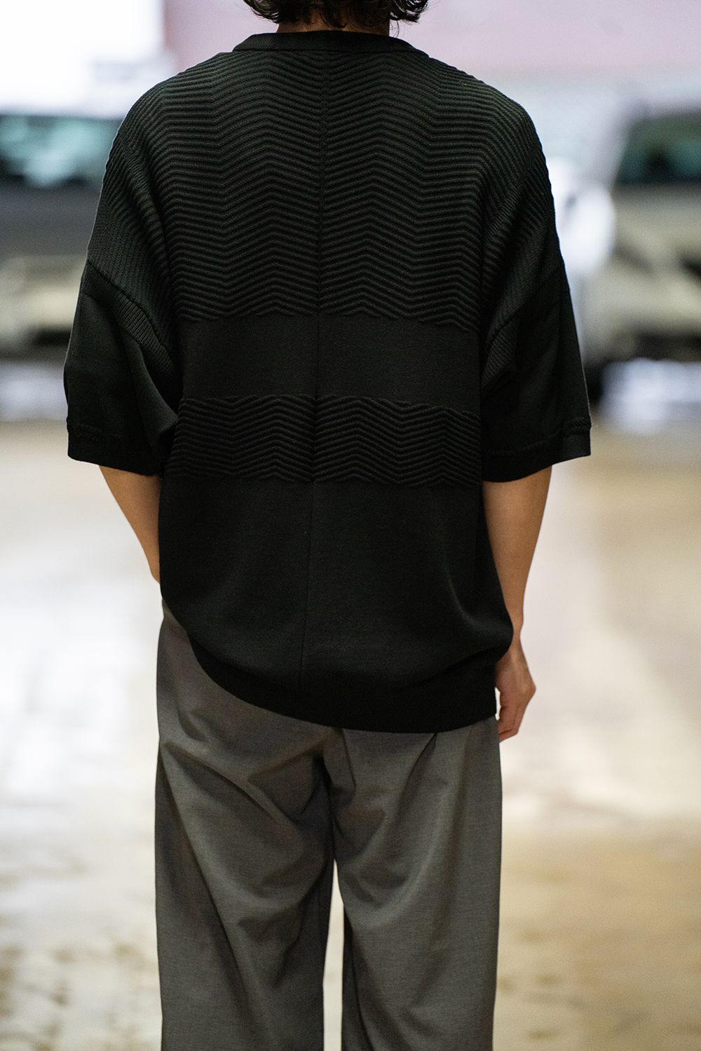 【ラスト1点】【25SS】Sogon Knit(BLACK)