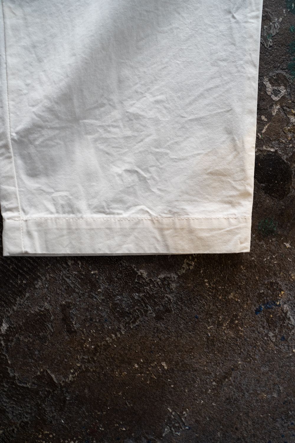【ラスト1点】【22SS】シルク混イージーパンツ(OFF WHITE)