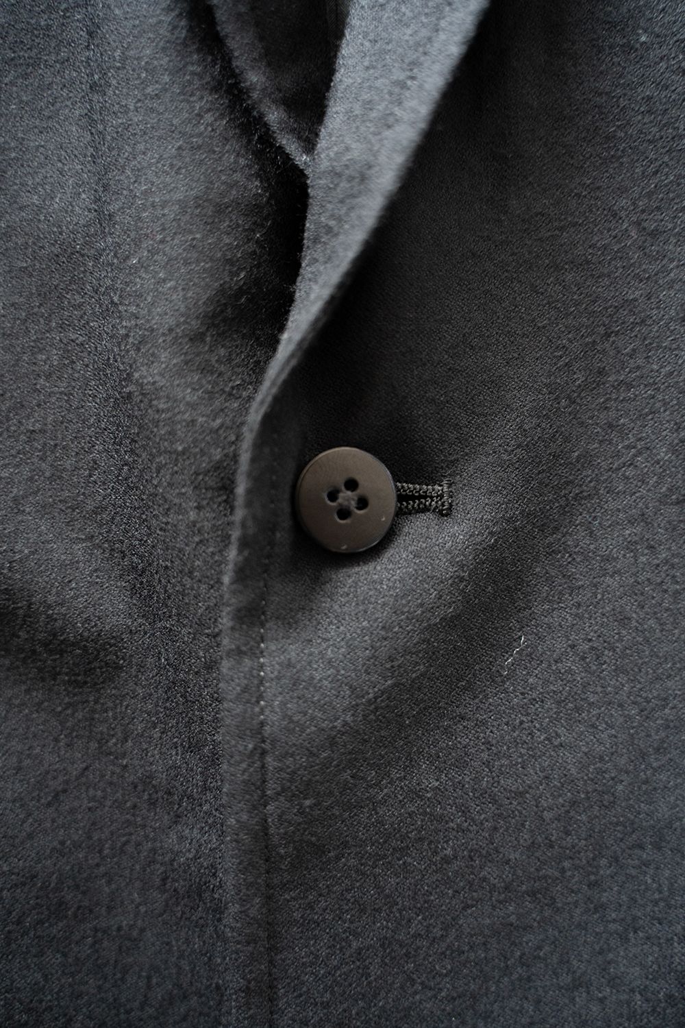 【ラスト1点】【22AW】ウールタッサージャケット(INK BLACK)