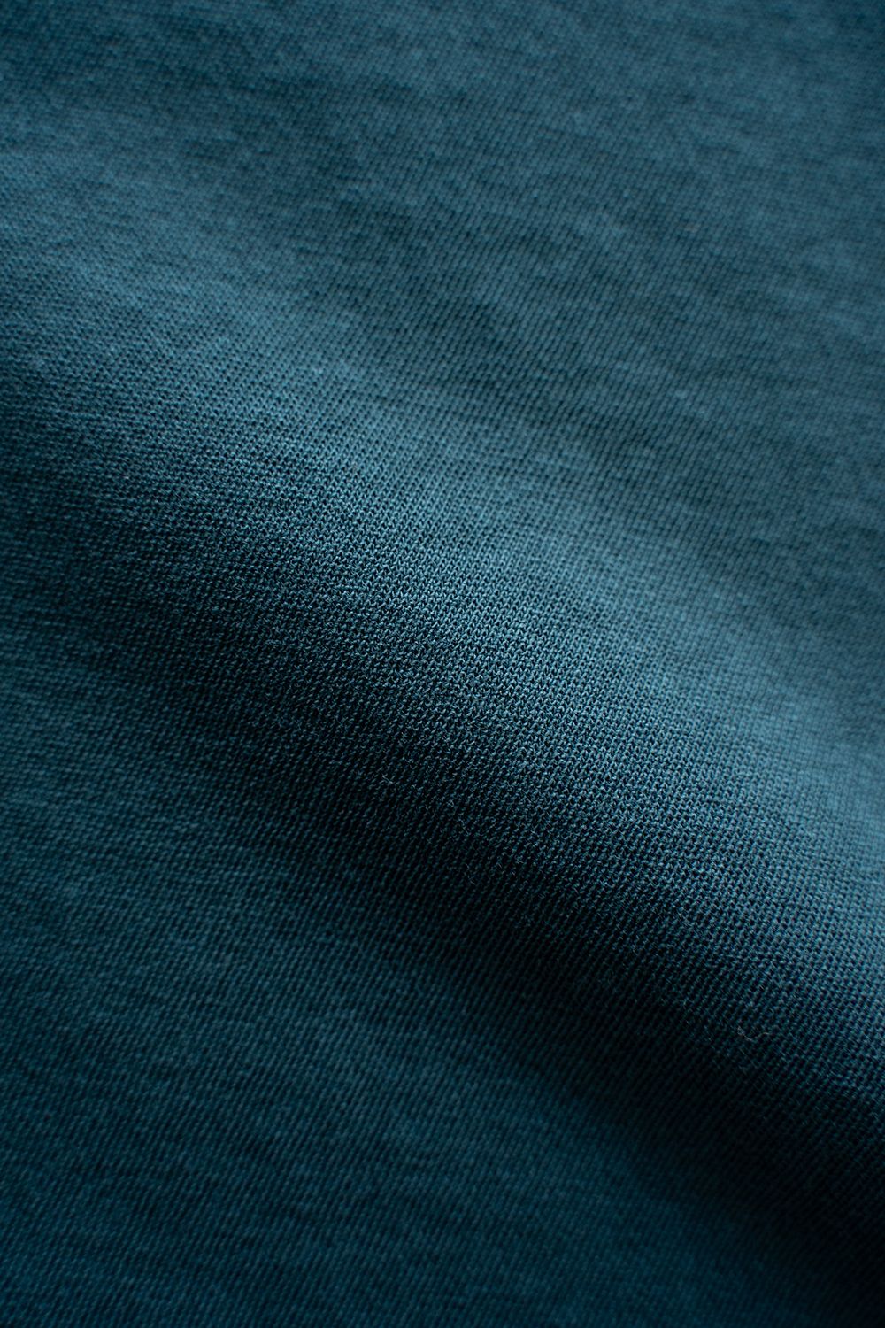 【ラスト1点】【25SS】強撚コットンポロカットソー(TEAL BLUE)