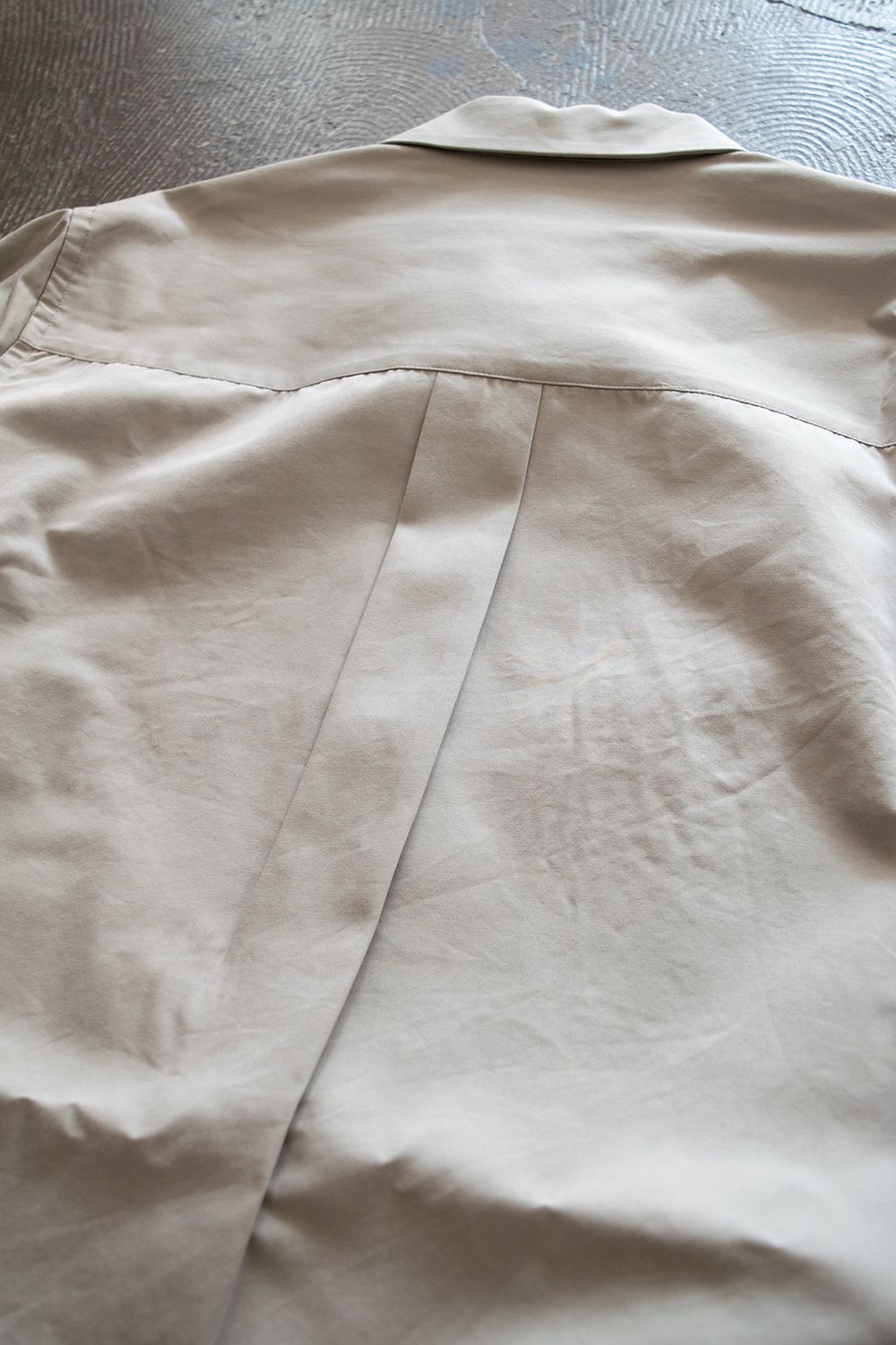 【ラスト1点】【20AW】Box Placket Overshirt(BEIGE)