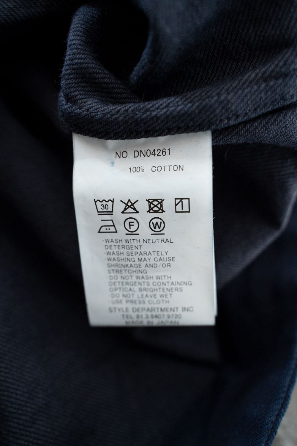 【26SS】11.5ozデニムブルゾン(DARK NAVY)