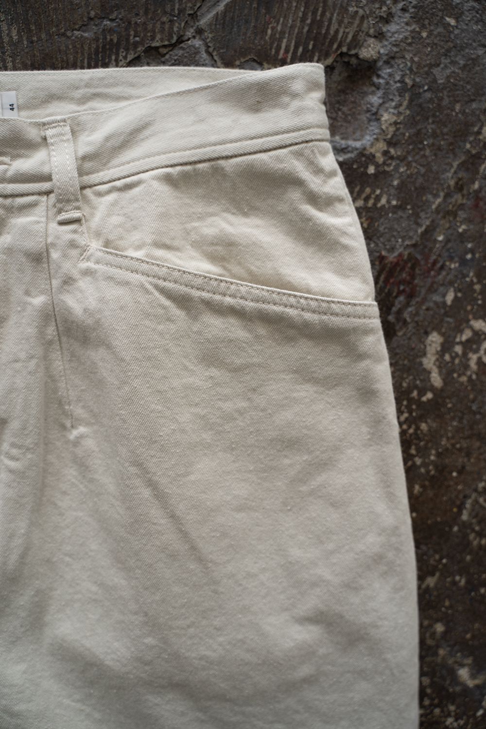 【ラスト1点】【23SS】10ozセルビッチデニム(ECRU)