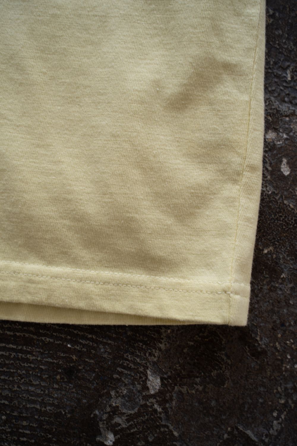 【ラスト1点】【23SS】Loopwheele Crew Neck T-Shirts(MIMOSA)