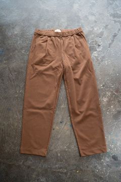 【ラスト1点】ワンタックニットイージーパンツ(BROWN)