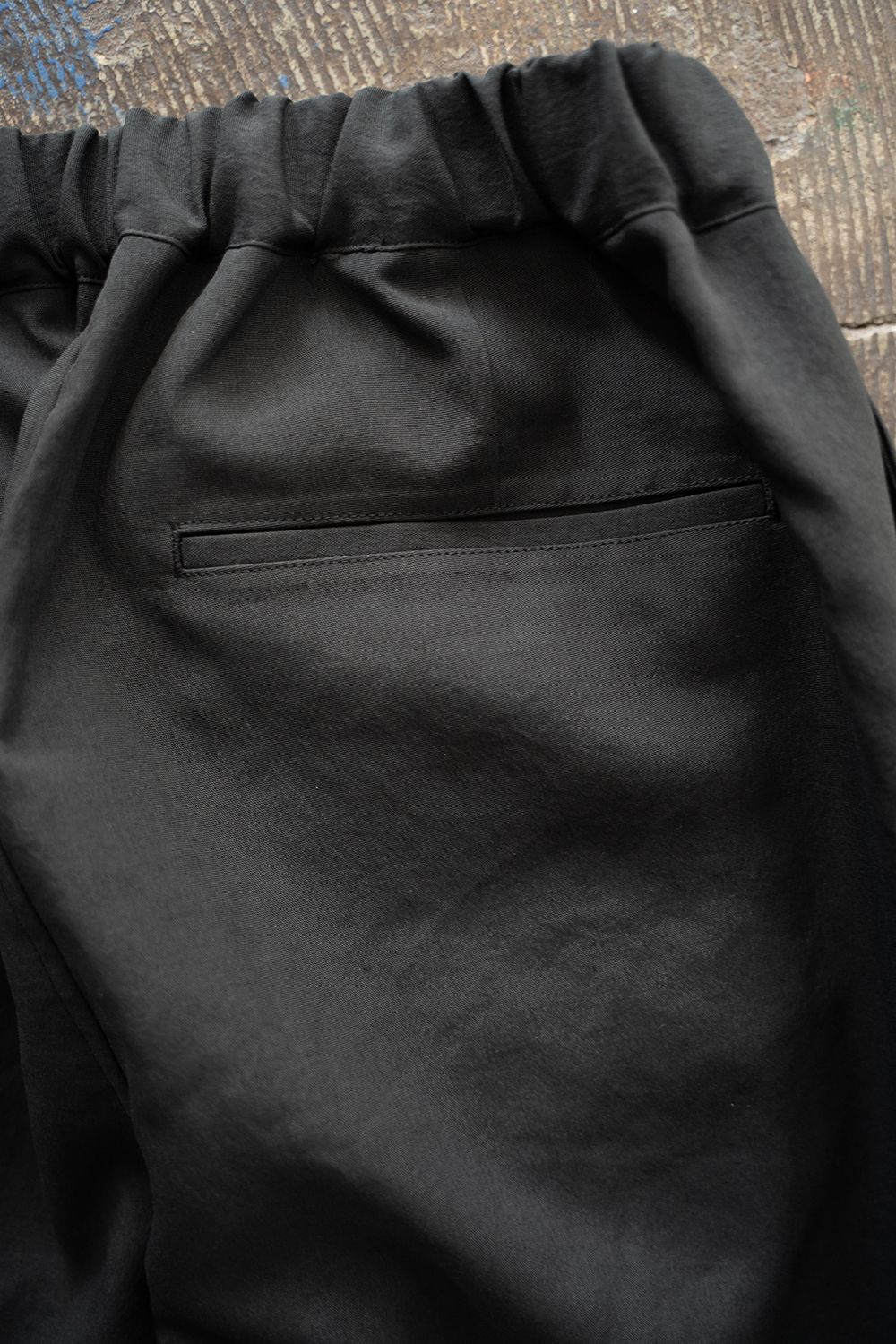 【ラスト1点】【25SS】ポリエステルオックス2タックイージースラックス(INK BLACK)