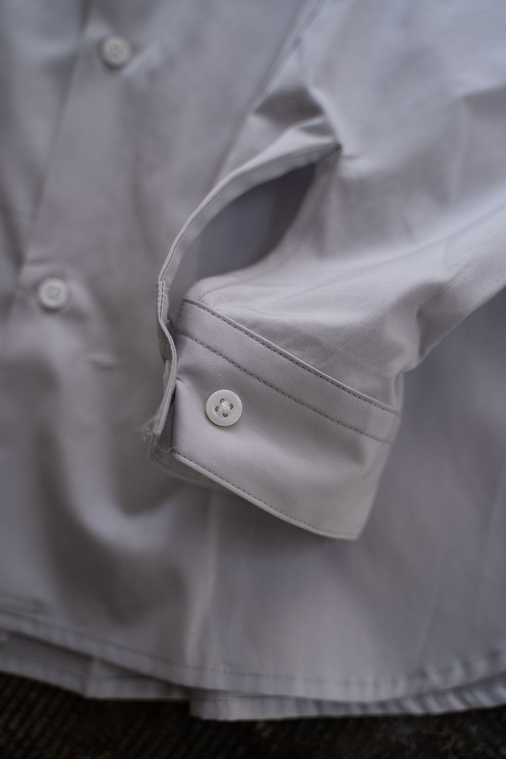 juha - 【ラスト1点】【23AW】Soft Broad Shirt/ソフトブロードシャツ