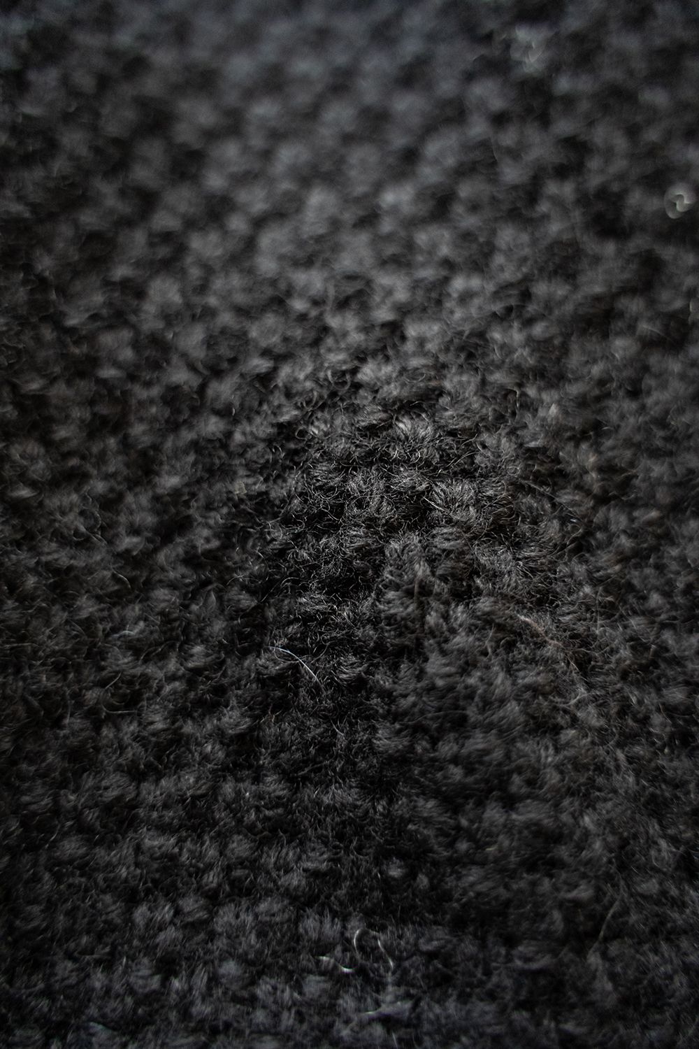【24AW】5Gニットブルゾン(BLACK)