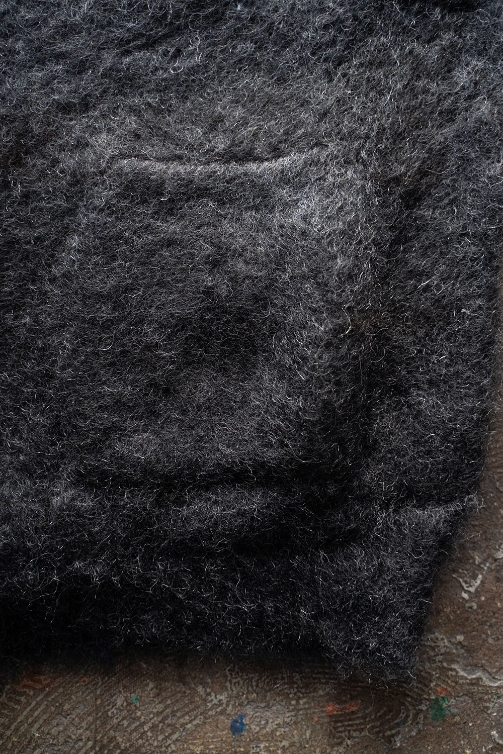 【ラスト1点】【24AW】Akane Mohair Cardigan(BLACK)