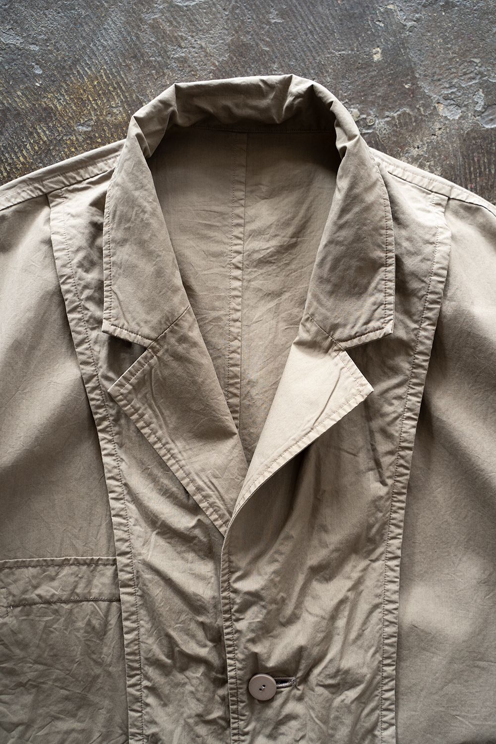 【ラスト1点】【22SS】Reversible 2 Button Jacket(KHAKI)