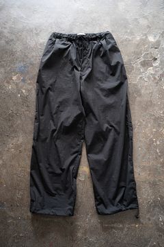 【ラスト1点】【25SS】ストレッチナイロンイージーパンツ(BLACK)