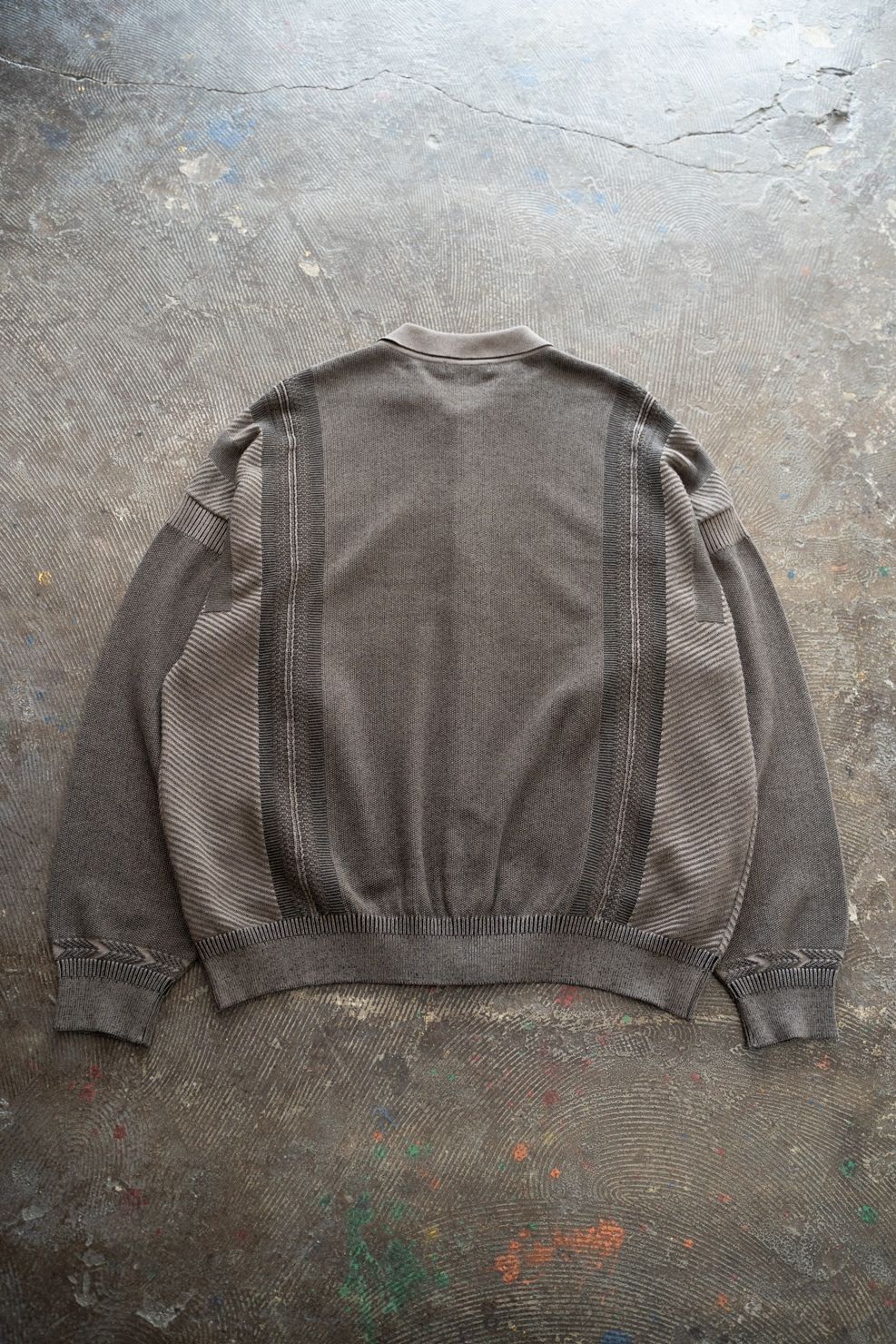 【26SS】Kokuu Collar Cardigan(GREIGE)