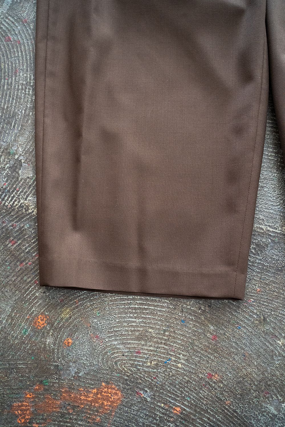 【ラスト1点】【22SS】Hakama Akane Slacks/ハカマアカネスラックス(BROWN)