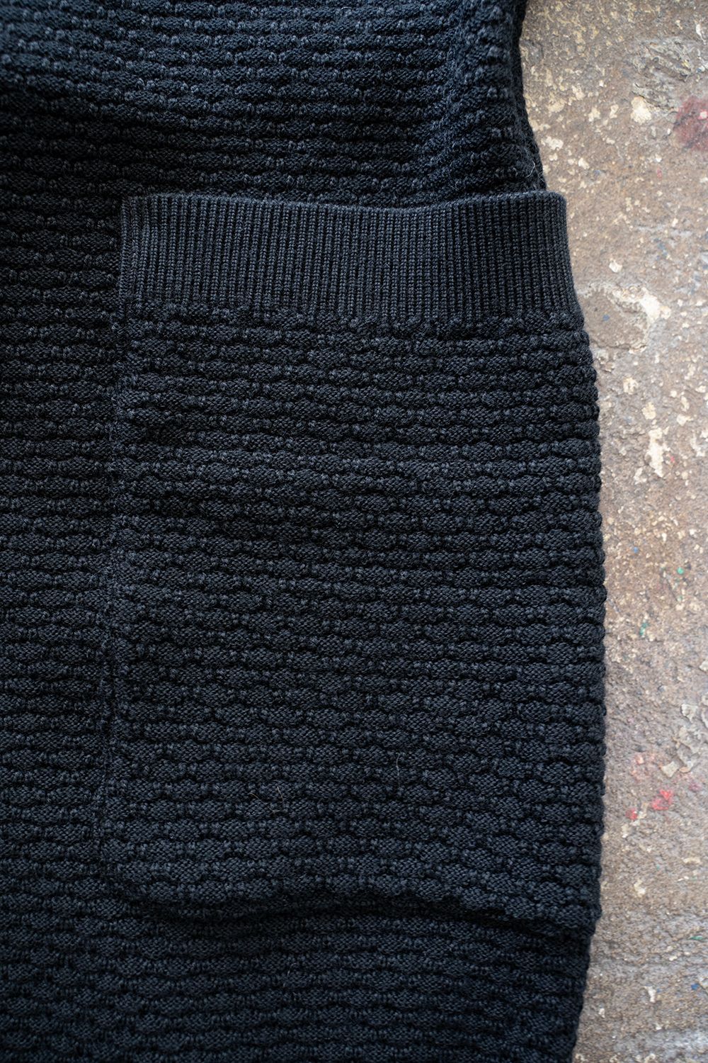 【25AW】Yukiato Knit Coat(BLACK)