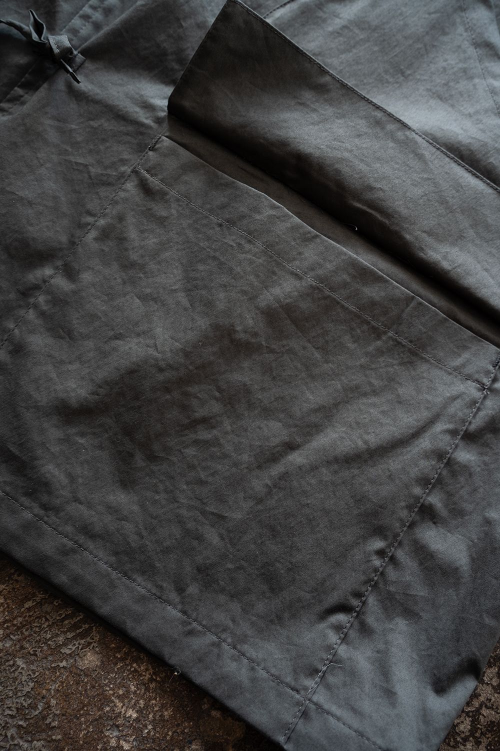 【26SS】コットンツイルシャツジャケット(BLUE CHARCOAL)