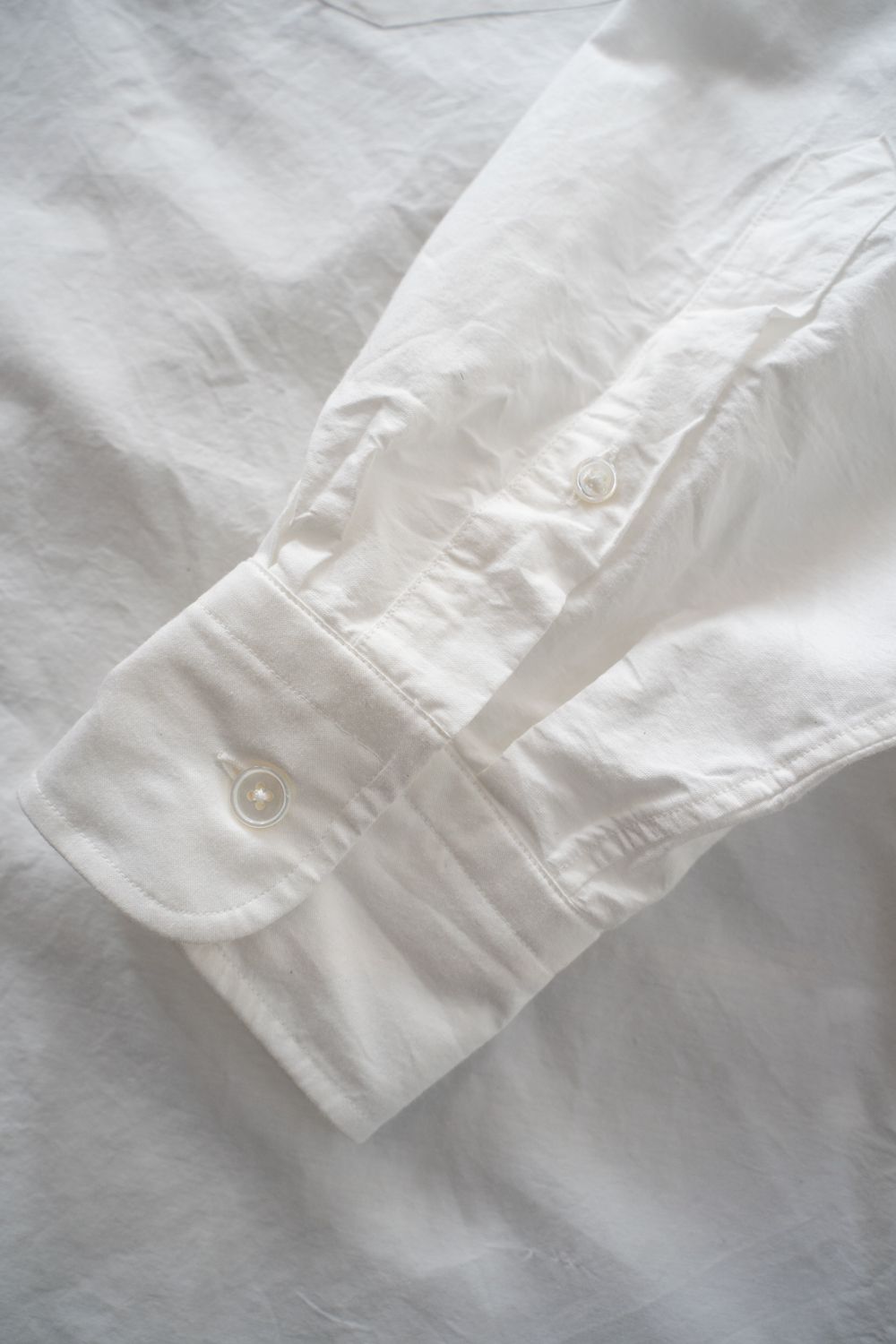 【25AW】Cotton Silk Broad Shirts(OFF WHITE)