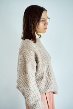【ラスト1点】【22AW】Tokei Knit(IVORY)