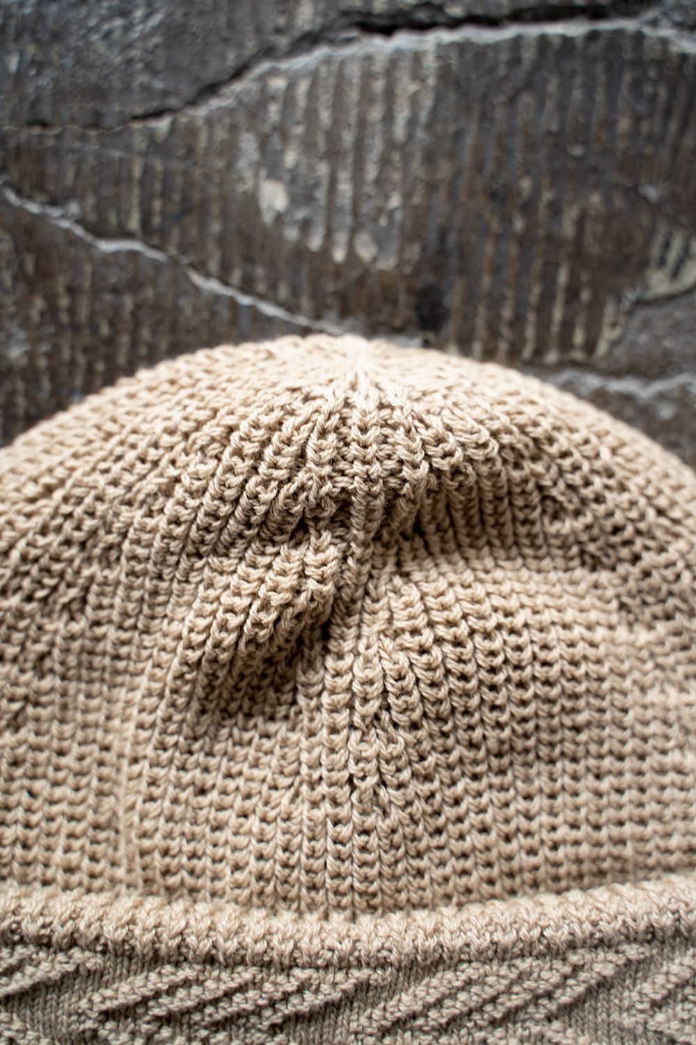 【22SS】Yagasuri Knit Cap(BEIGE)