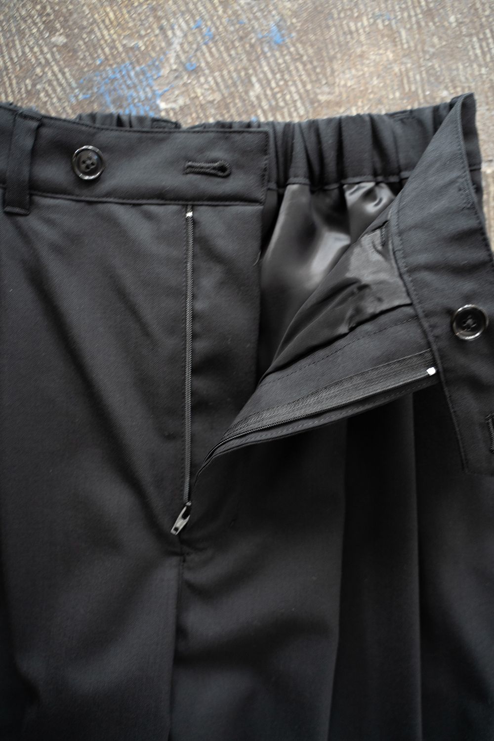 juha - 【ラスト1点】【24SS】Tropical Cloth Wide Pants juha - 【ラスト1点】【24SS】Tropical Cloth Wide Pants