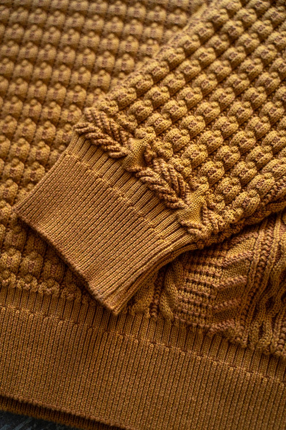 YASHIKI - Honami Knit(MUSTARD) | Salty