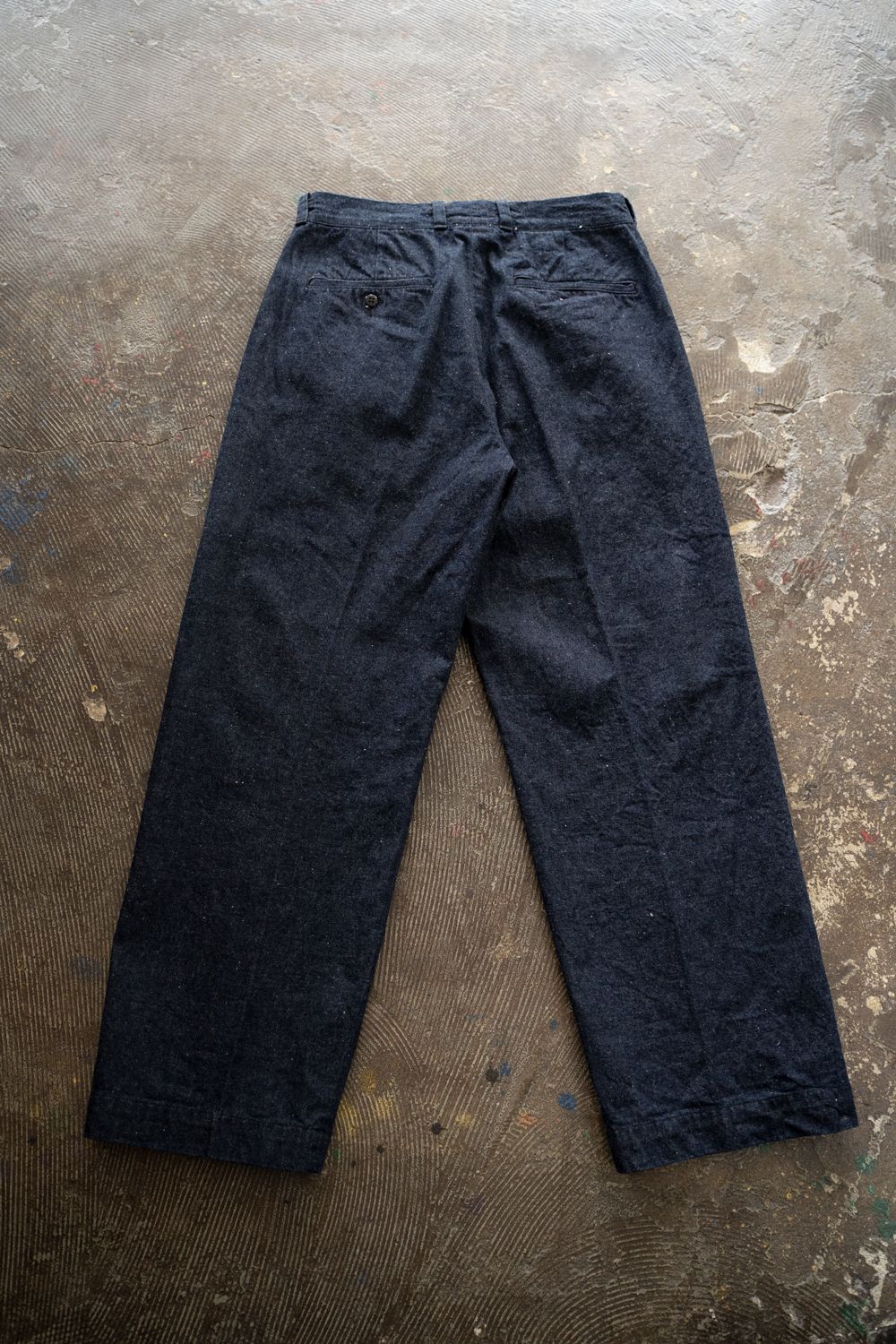 【ラスト1点】【25AW】Denim Trousers(NAVY)