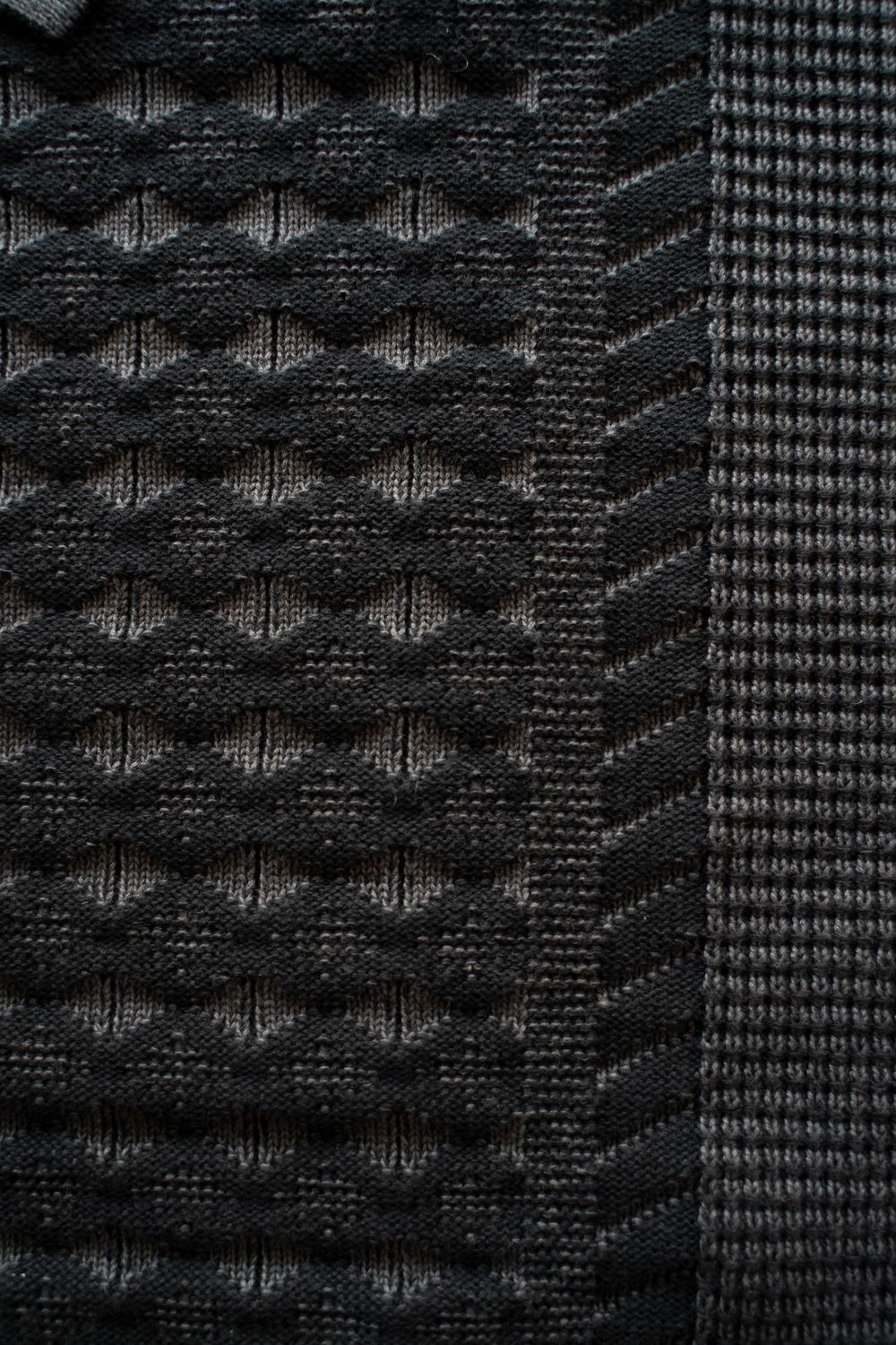 【25AW】Rikka Knit Polo(BLACK)