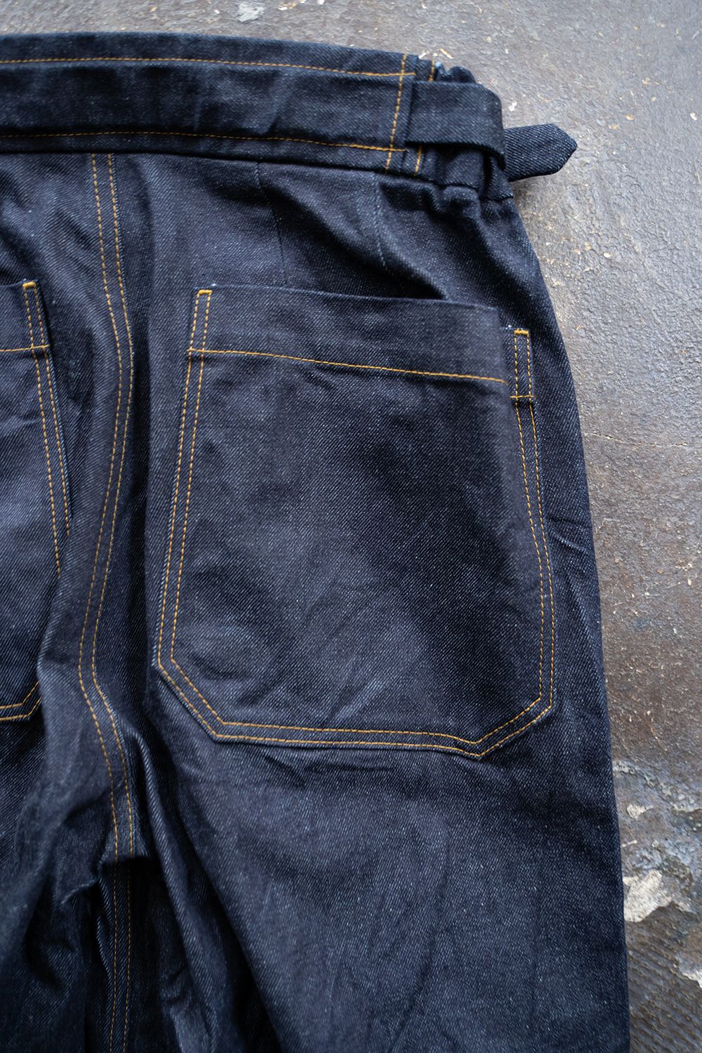 【ラスト1点】【24SS】2-Tack Denim Pants/2タックデニムパンツ(INDIGO BLUE)