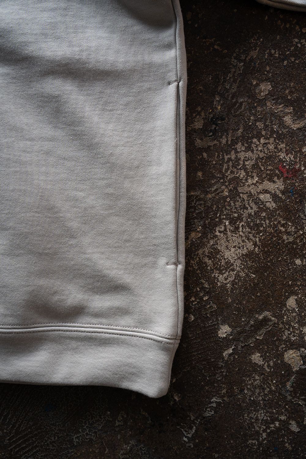 【ラスト1点】【25AW】ハーフジッププルオーバースウェット(PINK BEIGE)