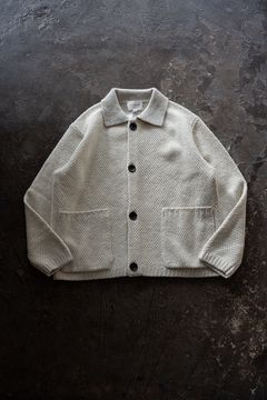 【26AW】5Gニットブルゾン(OATMEAL)