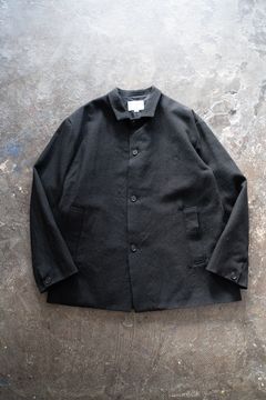 【ラスト1点】【23AW】シェットランドウールカバーオール(BLACK)
