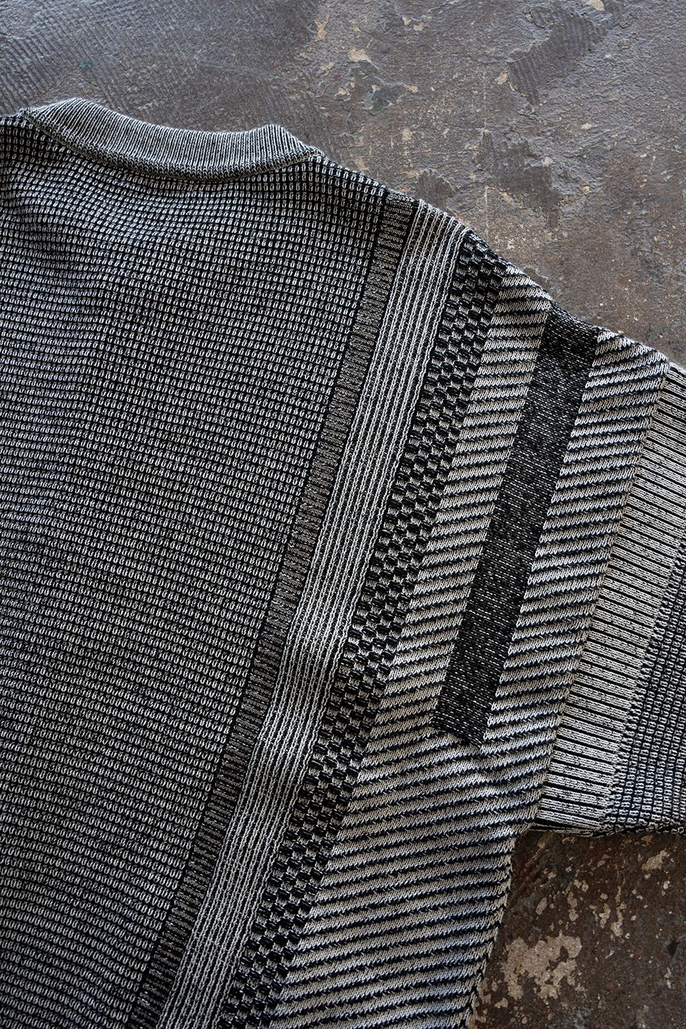 【26AW】Shinryo Cardigan(MIX GRAY)