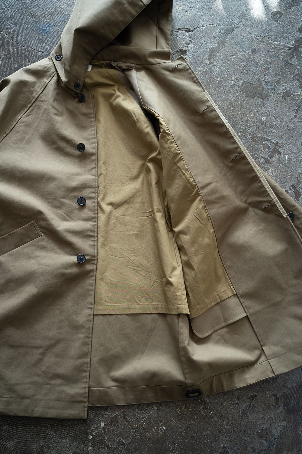 STILL BY HAND - 【ラスト1点】【23AW】モールスキンフード脱着 STILL BY HAND - 【ラスト1点】【23AW】モールスキンフード脱着