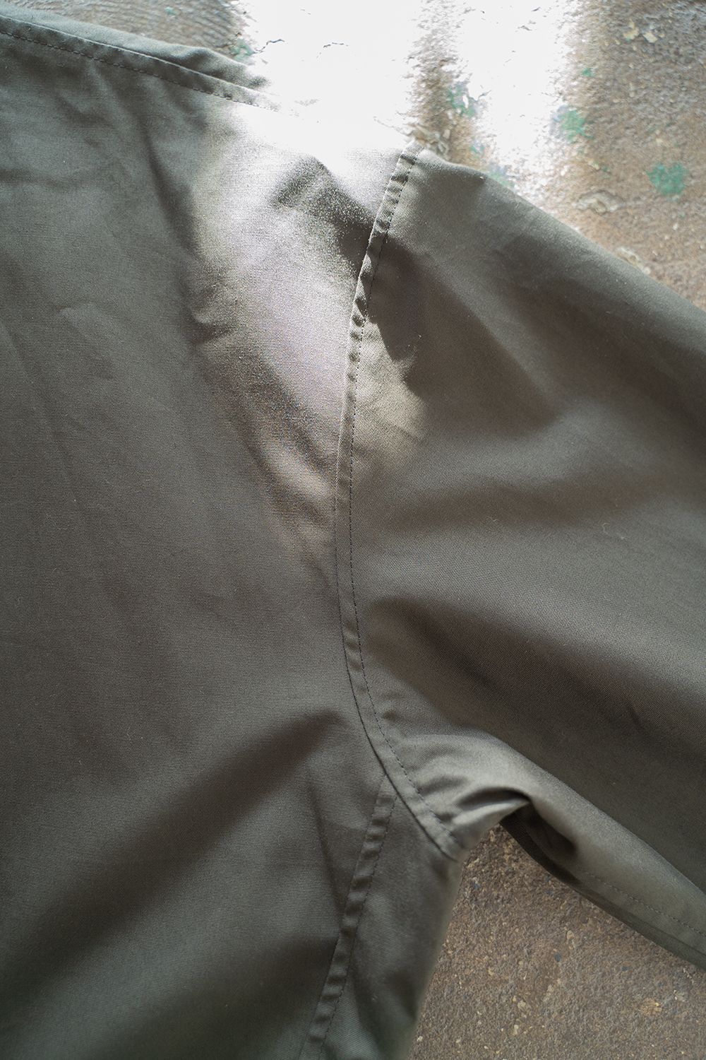 【ラスト1点】【22AW】甘撚りオックスショートブルゾン(CHARCOAL)