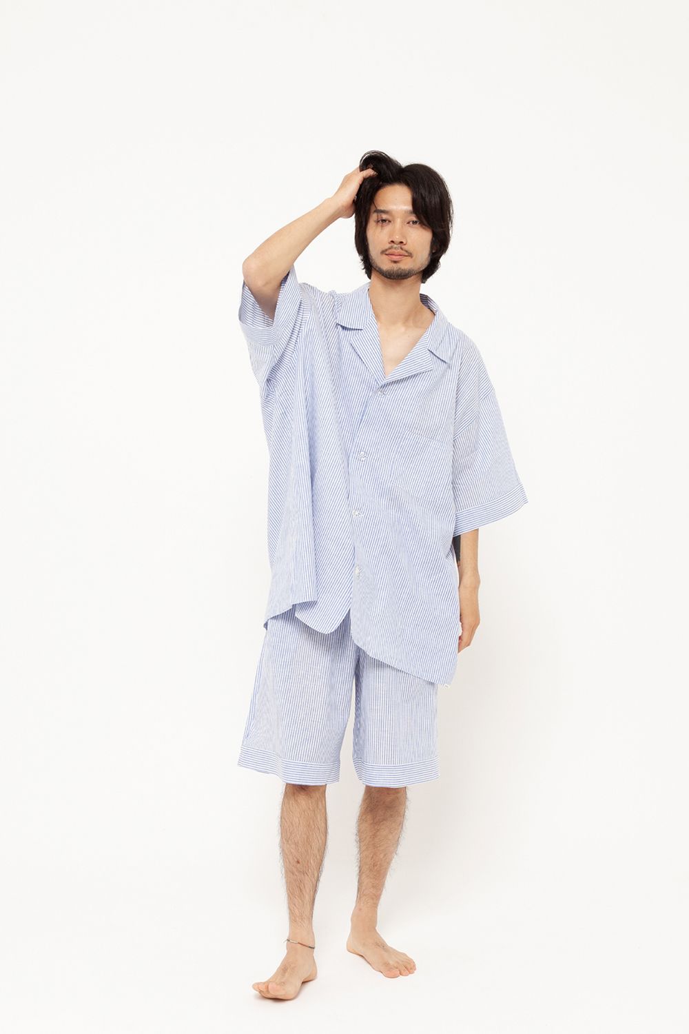 BOOK AND BED TOKYO × NOWHAW パジャマセットアップ 泊まれる本屋「BOOK AND BED TOKYO」×パジャマブランド 「NOWHAW