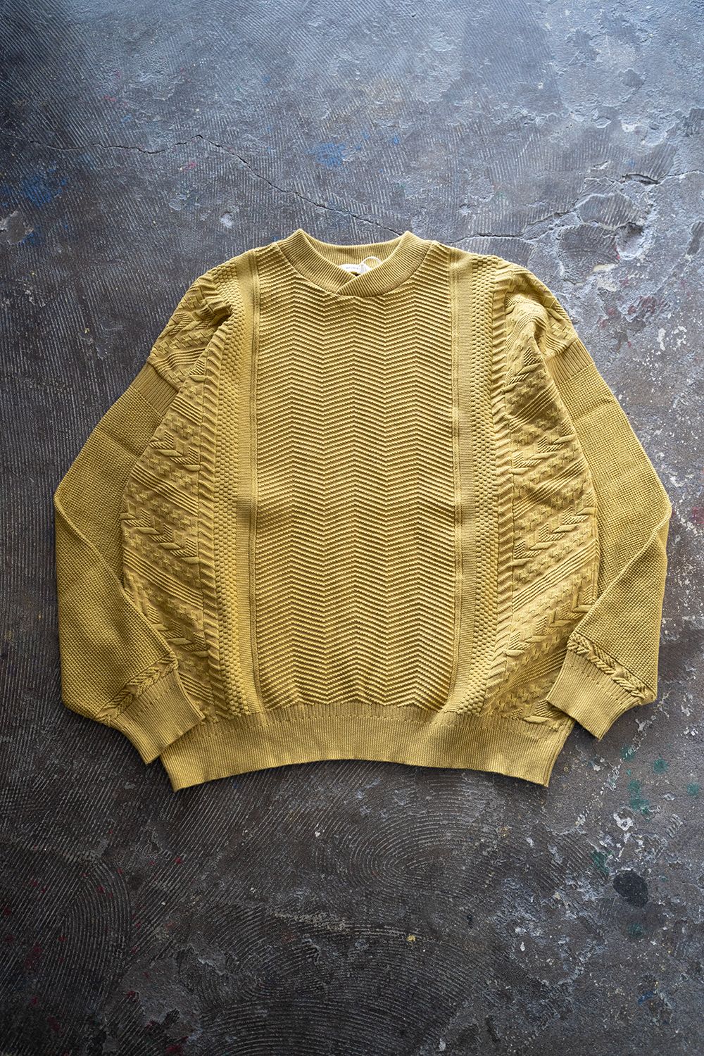 YASHIKI - Hanadoki Knit(CITRON YELLOW) | Salty