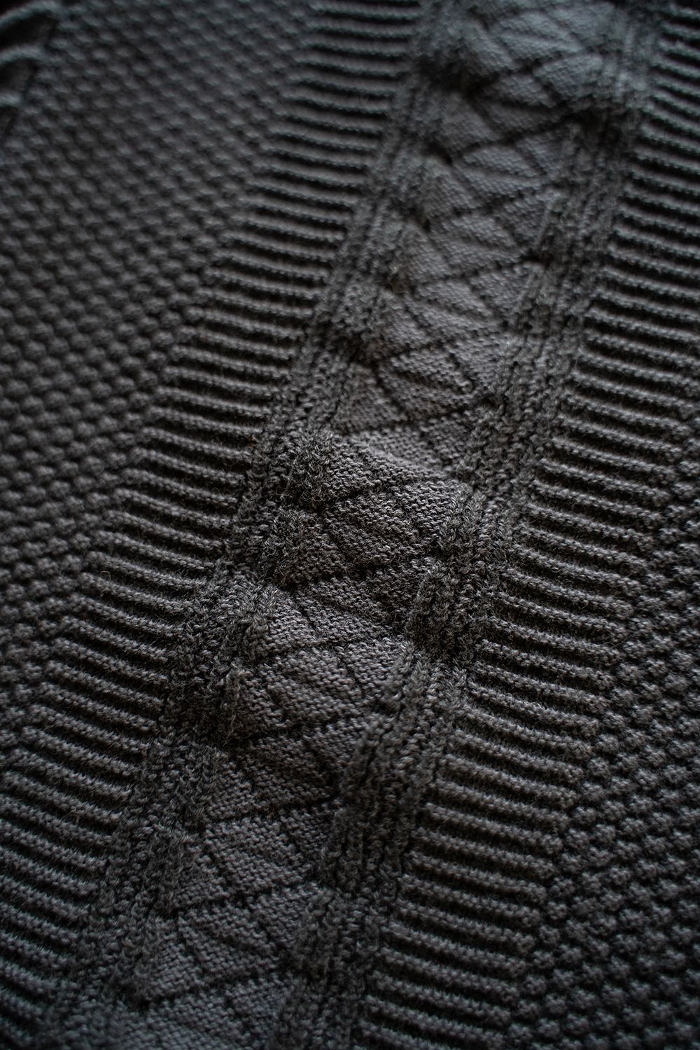 【ラスト1点】【24SS】Kusabue Knit(BLACK)