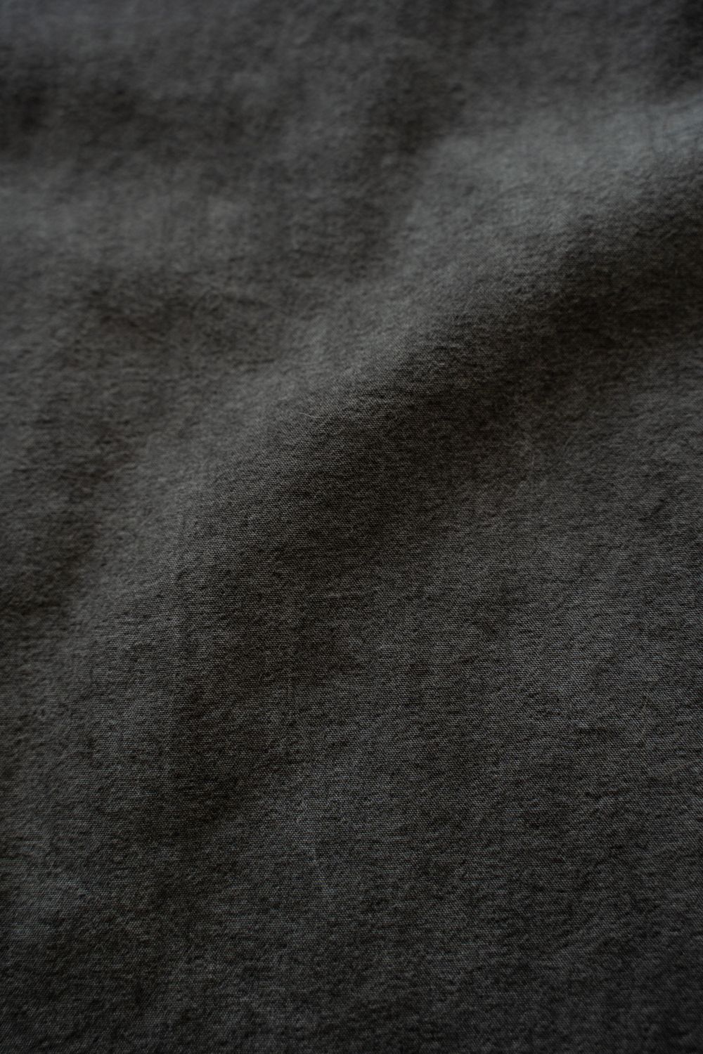 強撚OCブロードシャツ(炭)