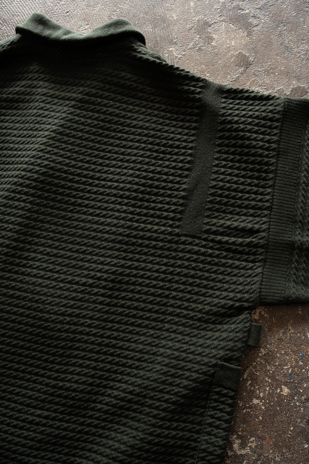 【26AW】Akigumo Knit Jacket(DARK OLIVE)
