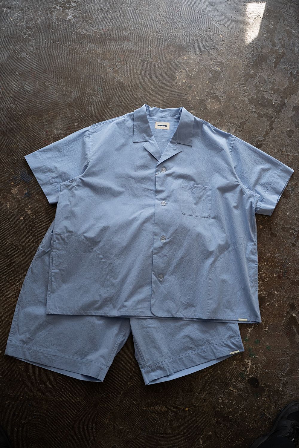 NOWHAWとnanamica 水色 ルームウェア新品 nanamica / 