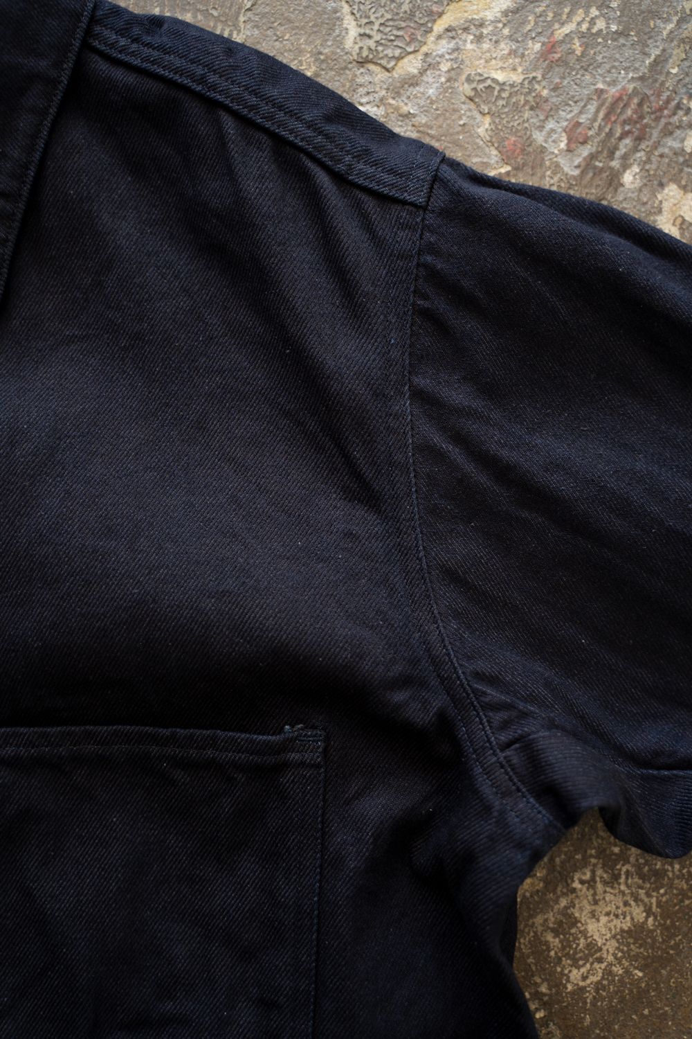 【25AW】12ozデニムブルゾン(DARK NAVY)